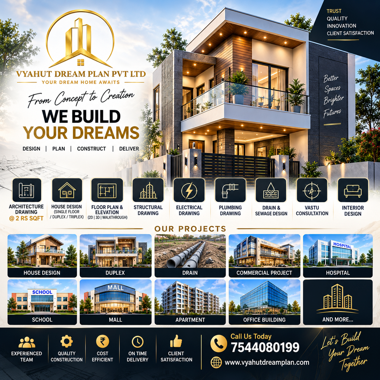 From Concept to Creation - We Build Your Dreams